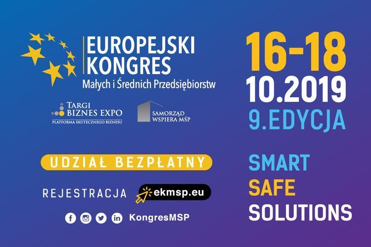 RIG Katowice zaprasza na 9. Europejski Kongres MŚP. Nie przegap zapisów!, 