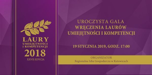 Laury Umiejętności i Kompetencji 2019 Zabrze 19.01.2019 (sob), RIG/ Katowice