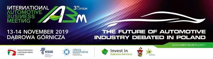 International Automotive Business Meeting 13-14 listopada Dąbrowa Górnicza, IABM