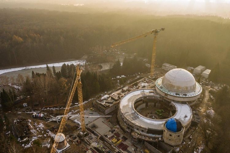 Budowa Planetarium Śląskiego nie zwalnia tempa, Budimex