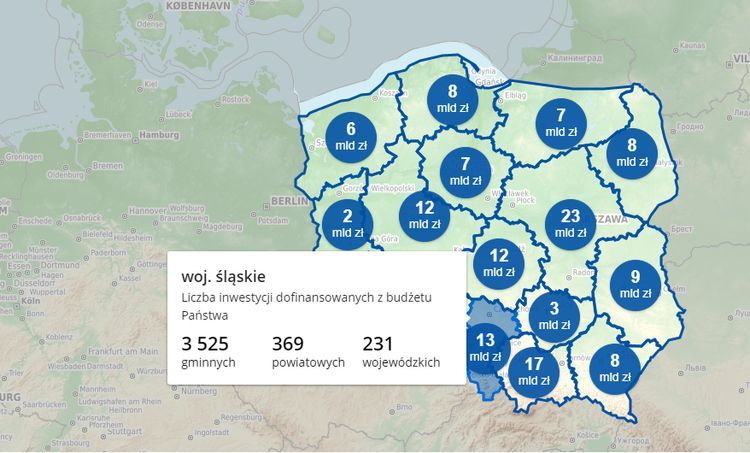 Zabrze: premiera ogólnopolskiej mapy inwestycji. Sprawdź, co powstało za publiczne pieniądze, gov.p//cyfryzacja