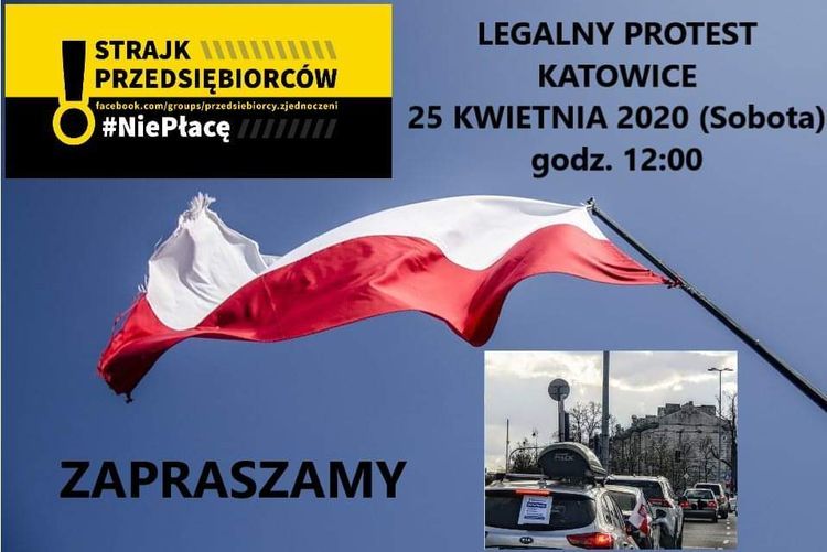 Dziś w Katowicach będą protestować przedsiębiorcy, materiały prasowe
