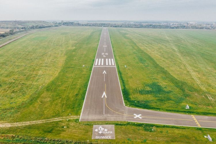 Lotnisko biznesowe w Gliwicach otwarte, UM Gliwice