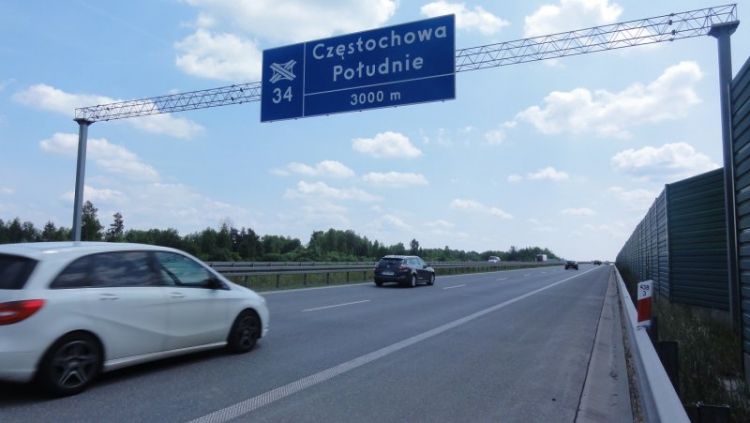 Nowy fragment betonowej A1 wymaga naprawy. Autostrada będzie zamknięta, GDDKiA Katowice