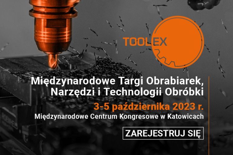 Jubileuszowe targi TOOLEX już w październiku w Katowicach, materiały nadesłane