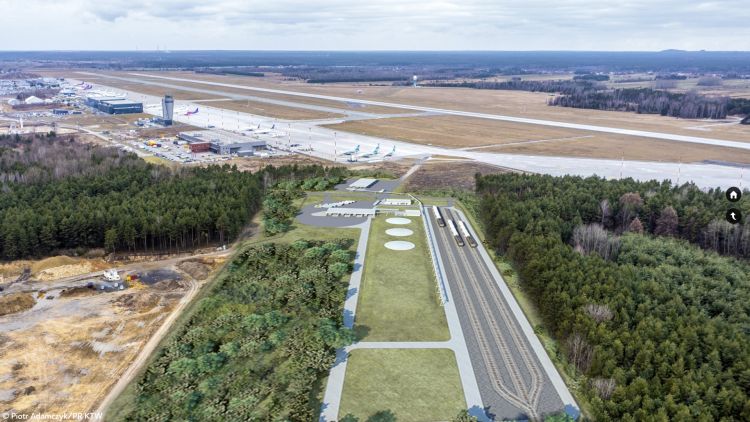 Katowice Airport ogłosiło przetarg na węzeł towarowo-paliwowy z bocznicą kolejową, Piotr Adamczyk / Katowice Airport