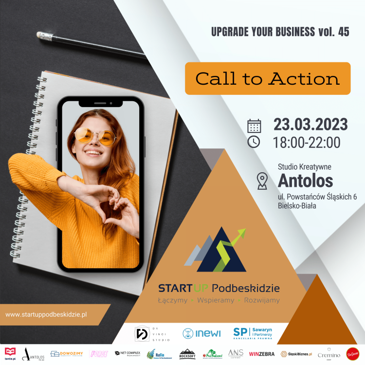 Event Upgrade Your Business vol. 45 Call to Action - Bielsko Biała, 