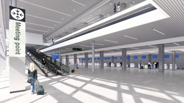 Pyrzowice: rusza rozbudowa terminalu B. Od środy sporo zmian na lotnisku, GTL