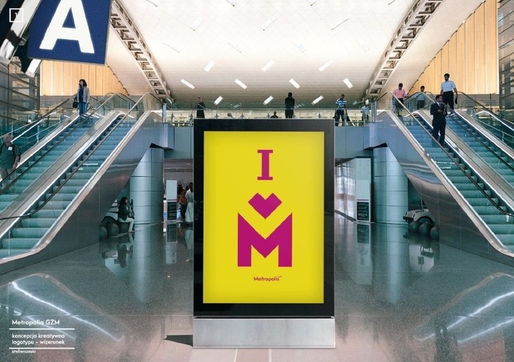 Metropolia ma swoje logo. Tak wygląda zwycięska praca, Atelier Szewski Paweł Miszewski / GZM