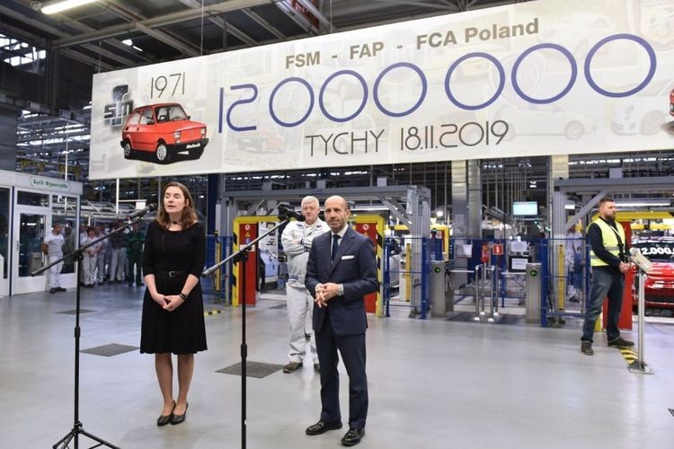 Fabryka FCA Poland w Tychach świętuje 12-milionowe auto, FCA Poland