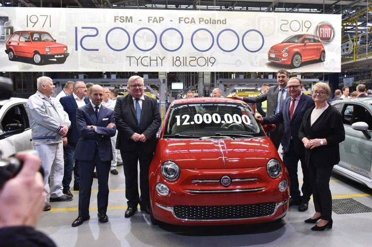 Z fabryki w Tychach zjechał samochód numer 12 000 000!, FCA Poland