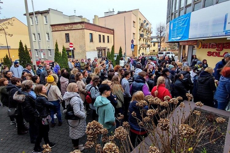 Ukraińcy szukają zatrudnienia. Na pierwsze targi pracy na Śląsku przybyły tłumy (zdjęcia), Bartłomiej Furmanowicz