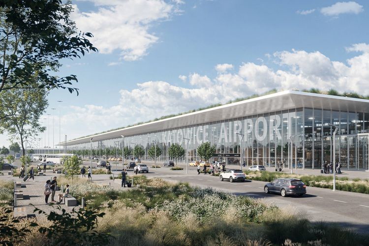 Katowice Airport: tak będzie wyglądał nowy terminal w Pyrzowicach, Katowice Airport
