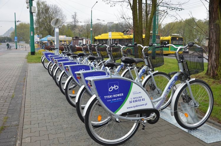 Wypożyczalnie rowerów zintegrowane w czterech miastach. Zmiany od 5 kwietnia, UM Tychy