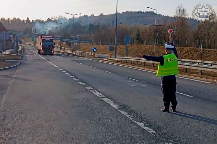 Pryszczyca na Węgrzech. Policjanci kontrolują granice, 