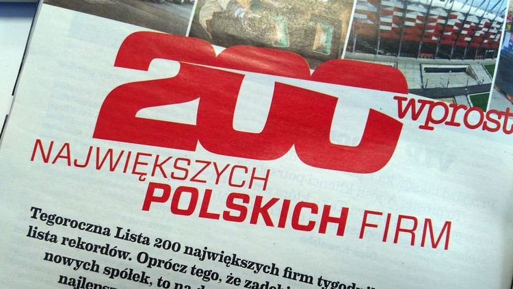27 śląskich firm wśród największych w Polsce - ranking 200 Wprost, wprost