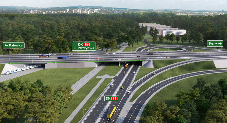 Największa inwestycja drogowa w Katowicach - główne zmiany od przyszłego tygodnia, UM Katowice