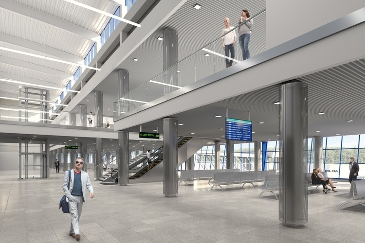 Katowice Airport: wybrano wykonawcę przebudowy Terminalu B, Materiały prasowe