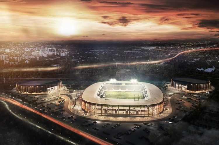 Sosnowiec: ruszyła budowa stadionu za 120 mln, jest wykonawca hali, UM Sosnowiec