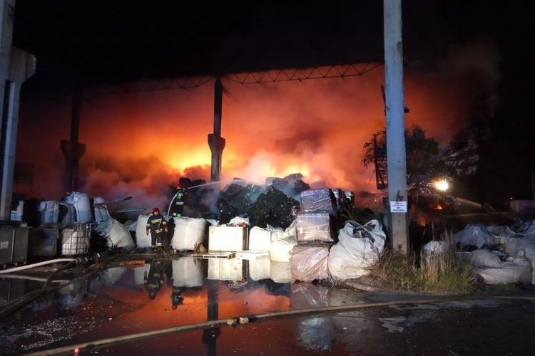 Pożar składowiska tekstyliów w Bytomiu – czy to było podpalenie?, Arkadiusz Janocha