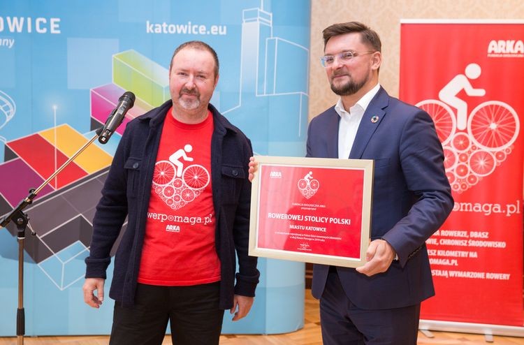 Katowice zdobyły tytuł rowerowej stolicy Polski, UM Katowice