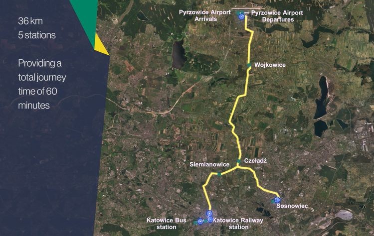 Metro naziemne połączy Katowice z lotniskiem? Bombardier przedstawia śmiałą wizję, Bombardier Polska