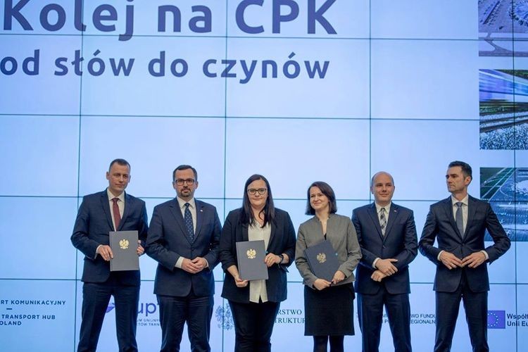 CPK dostał pieniądze z UE na tory do granicy z Czechami, materiały prasowe
