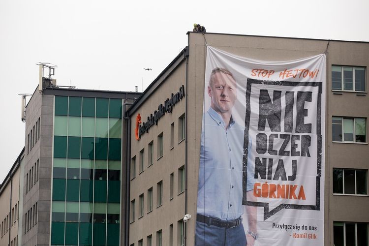 Nie oczerniaj górnika – Kamil Glik w kampanii JSW przeciwko hejtowi, materiały prasowe