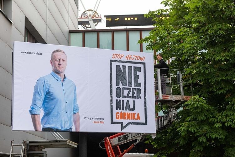 Nie oczerniaj górnika – Kamil Glik w kampanii JSW przeciwko hejtowi, materiały prasowe