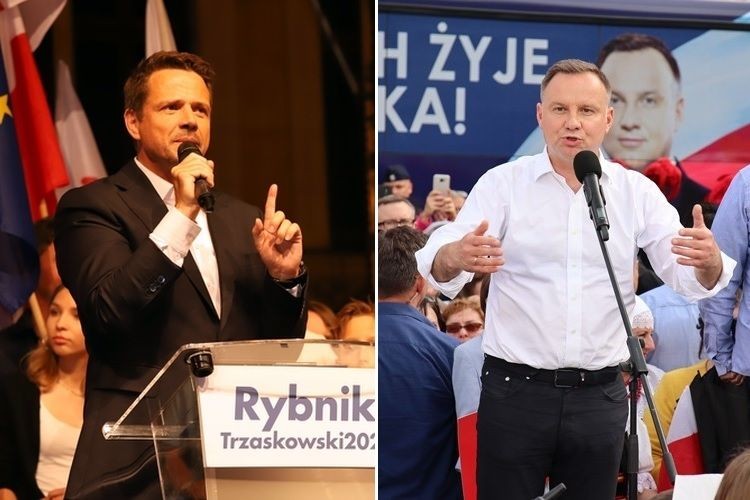 Woj. śląskie: według sondażu wygrywa tu Rafał Trzaskowski, redakcja