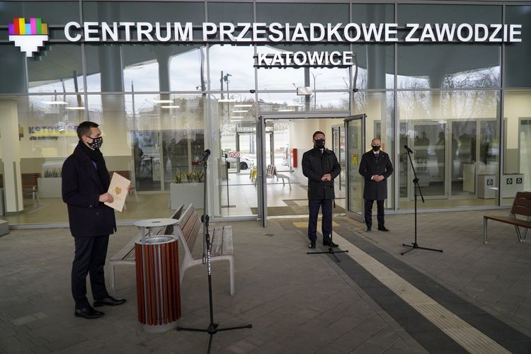 Katowice uruchamiają kolejne centrum przesiadkowe - Zawodzie, M. Malina/UM Katowice