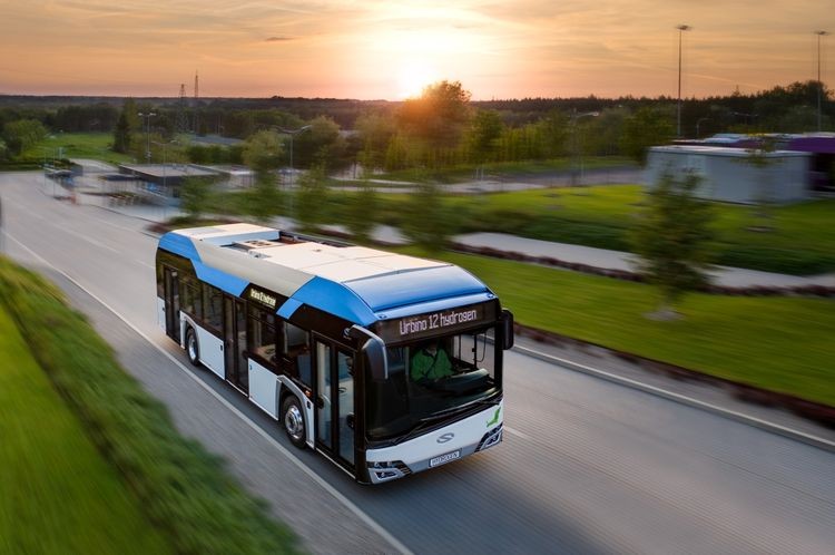 Jaworzno pierwszym polskim miastem, które testowało autobus wodorowy Solaris Urbino 12 hydrogen, materiały prasowe
