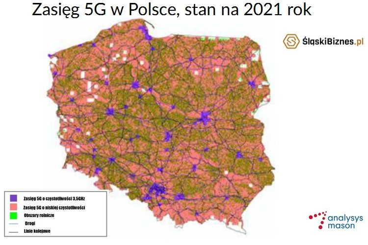 Za dwa lata 90% Polaków będzie w zasięgu sieci 5G, archiwum