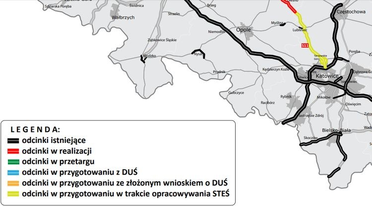 Trzy pasy A4, trasa S11 ze Śląska nad morze – rząd ogłasza nowy program budowy dróg, GDDKiA, Ministerstwo Infrastruktury
