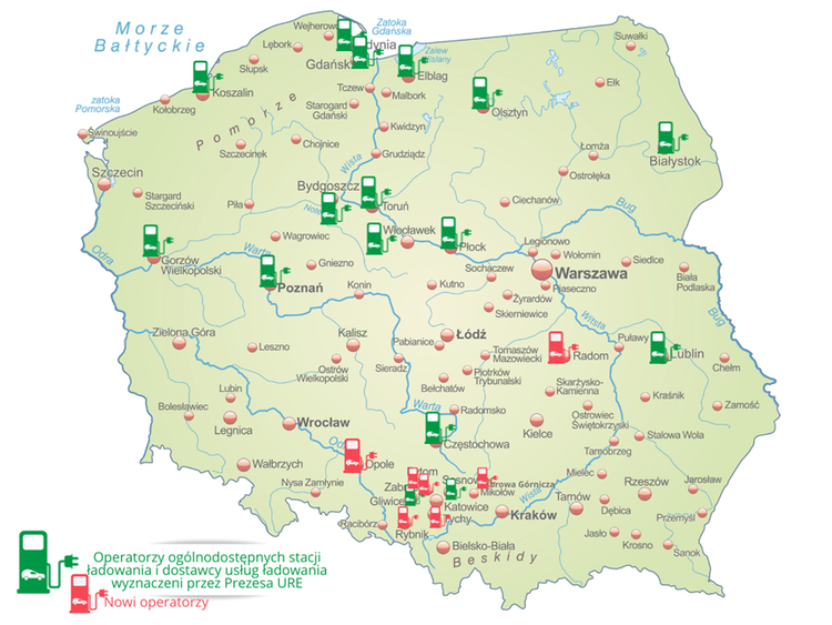 URE: Śląsk najbardziej rozwiniętym elektromobilnie regionem Polski, Samar, URE