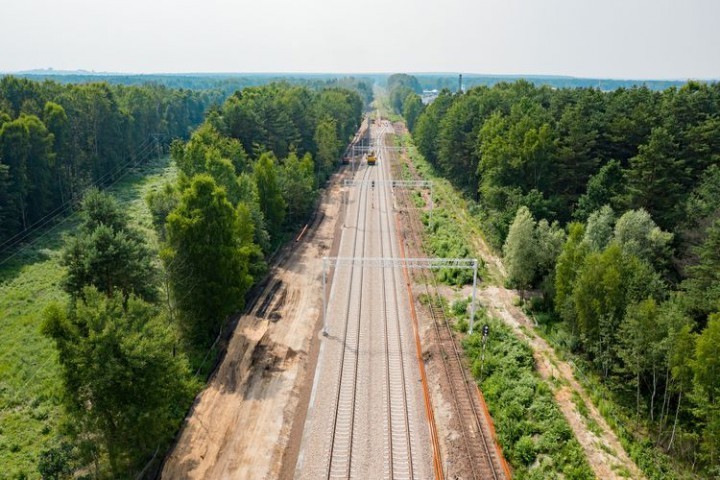 Nad autostradą A1 powstaje wiadukt linii kolejowej do Pyrzowic. Uwaga na utrudnienia, GDDKiA, Szymon Grochowski