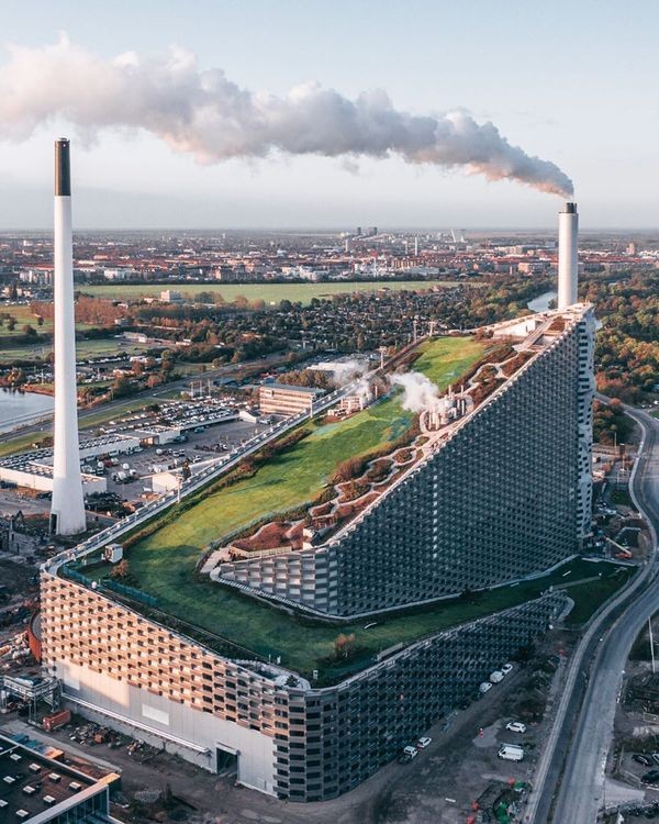 Gliwice budują spalarnię odpadów na wzór Szwecji czy Austrii – powstanie Park Zielonej Energii, twitter/visitcopenhagen