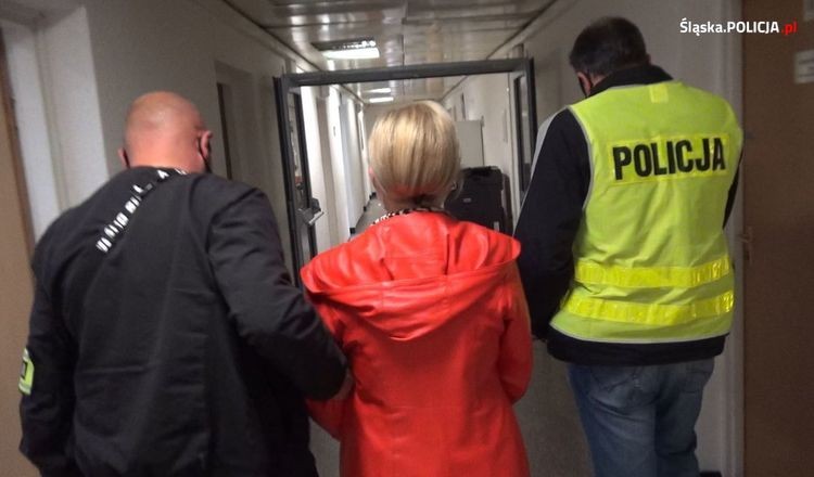 Była prezes banku aresztowana za wyrządzenie szkód na ponad 22 mln zł, Policja Śląska