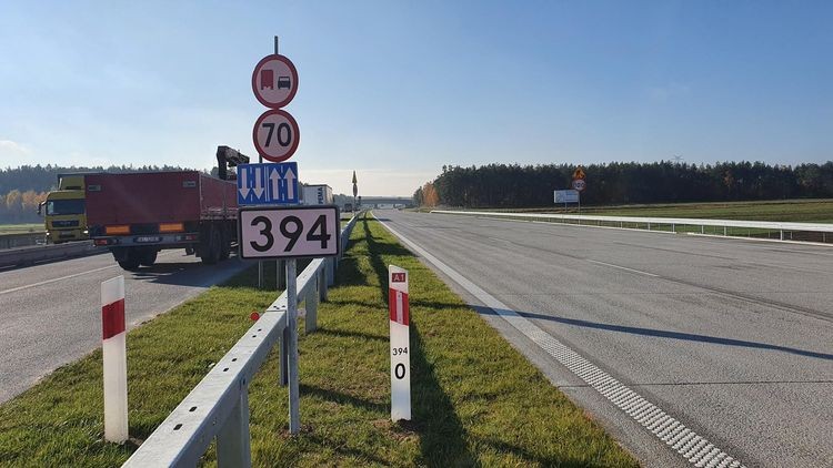 A1 z trzema pasami. 13 km nowej autostrady w obu kierunkach przejezdne, GDDKiA