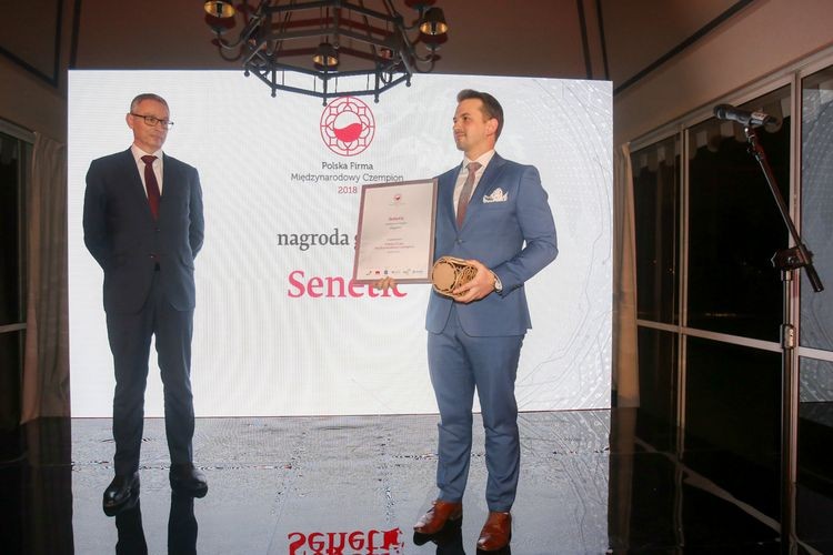 Śląska firma Senetic nagrodzona za międzynarodową ekspansję, materiały prasowe