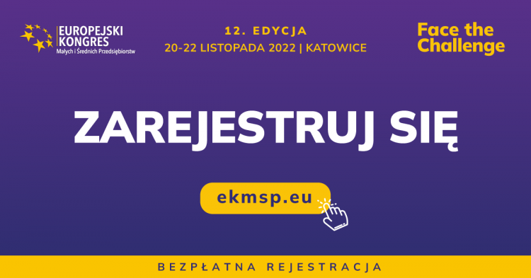 Zbliża się święto przedsiębiorców. 12. Europejski Kongres MŚP wraca do MCK w Katowicach, Materiały prasowe