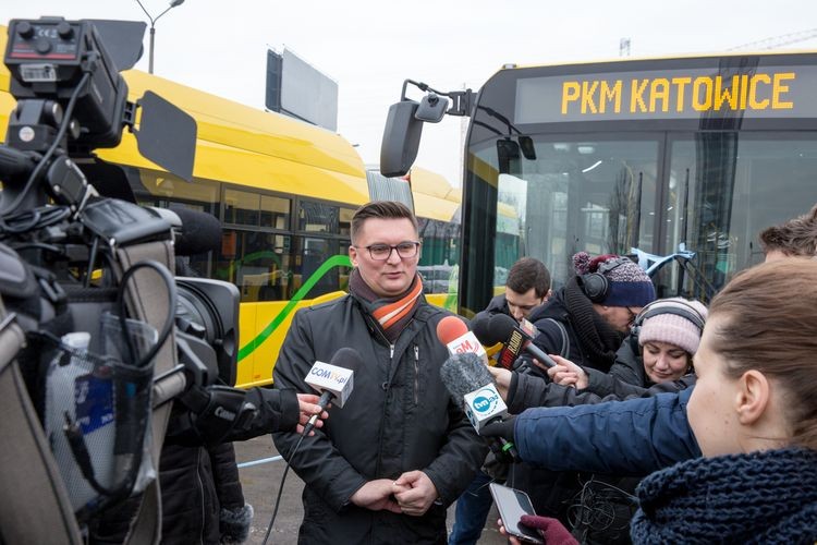 Katowice: pierwszy autobus elektryczny zaczął wozić pasażerów, UM Katowice
