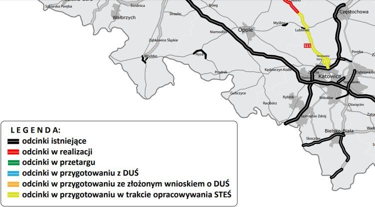 Nad morze nową drogą – bliżej budowy 46 km dwupasmówki od granicy ze Śląskiem, 