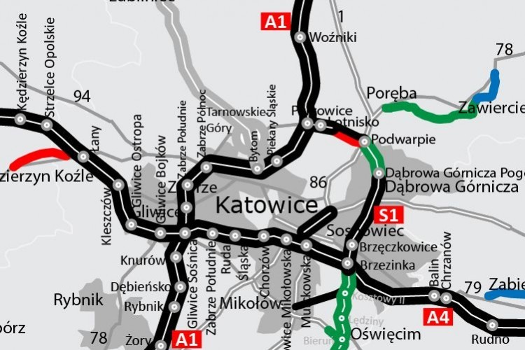 To już pewne. Firma z Katowic stworzy plan naprawy A1 Pyrzowice - Piekary Śl., Materiały prasowe