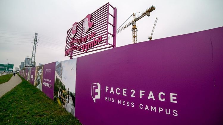 Face2Face w Katowicach – drugi wieżowiec w budowie, materiały Echo Investments