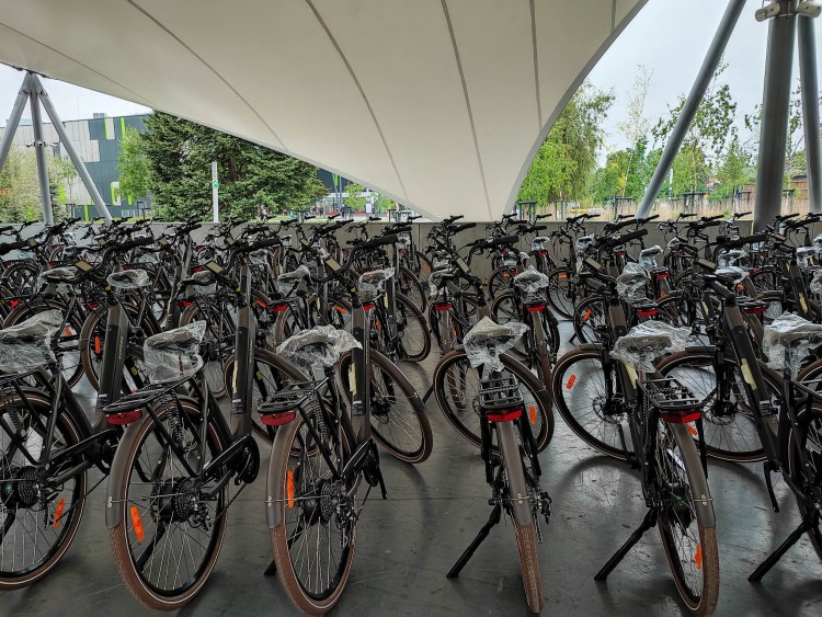 Jaworzno oferuje mieszkańcom rowery elektryczne na wynajem długoterminowy. Innowacja w kraju, UM Jaworzno
