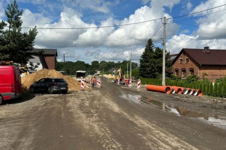 Trwa budowa drogi do Zabrza za 163 mln zł, GDDKiA Katowice