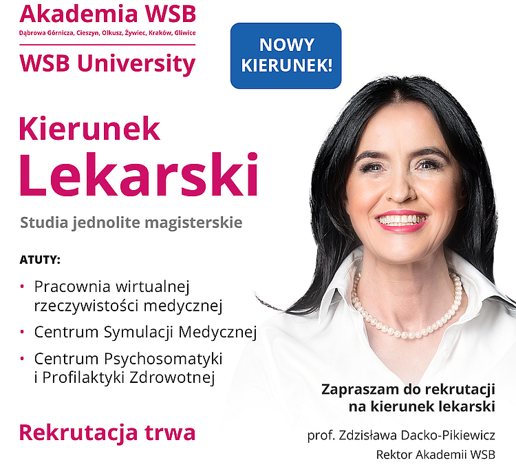 Kierunek lekarski hitem w Akademii WSB w Dąbrowie Górniczej!, 