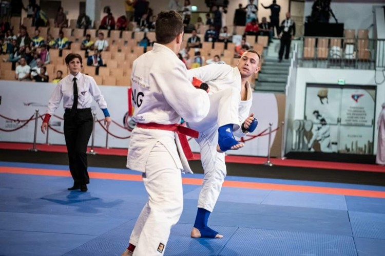 PGG ma szczęście do górników z pasją. Były mistrz świata w ju-jitsu: Ten sport nie pozwala na lenistwo, Archiwum prywatne Dawida Karkosza