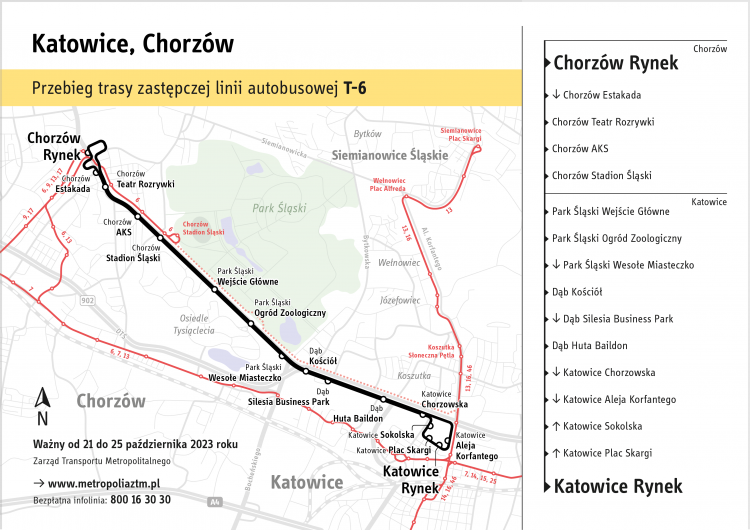 Od soboty tramwajem z Chorzowa do Katowic nie dojedziesz. Przerwa potrwa aż pięć dni, Materiały prasowe